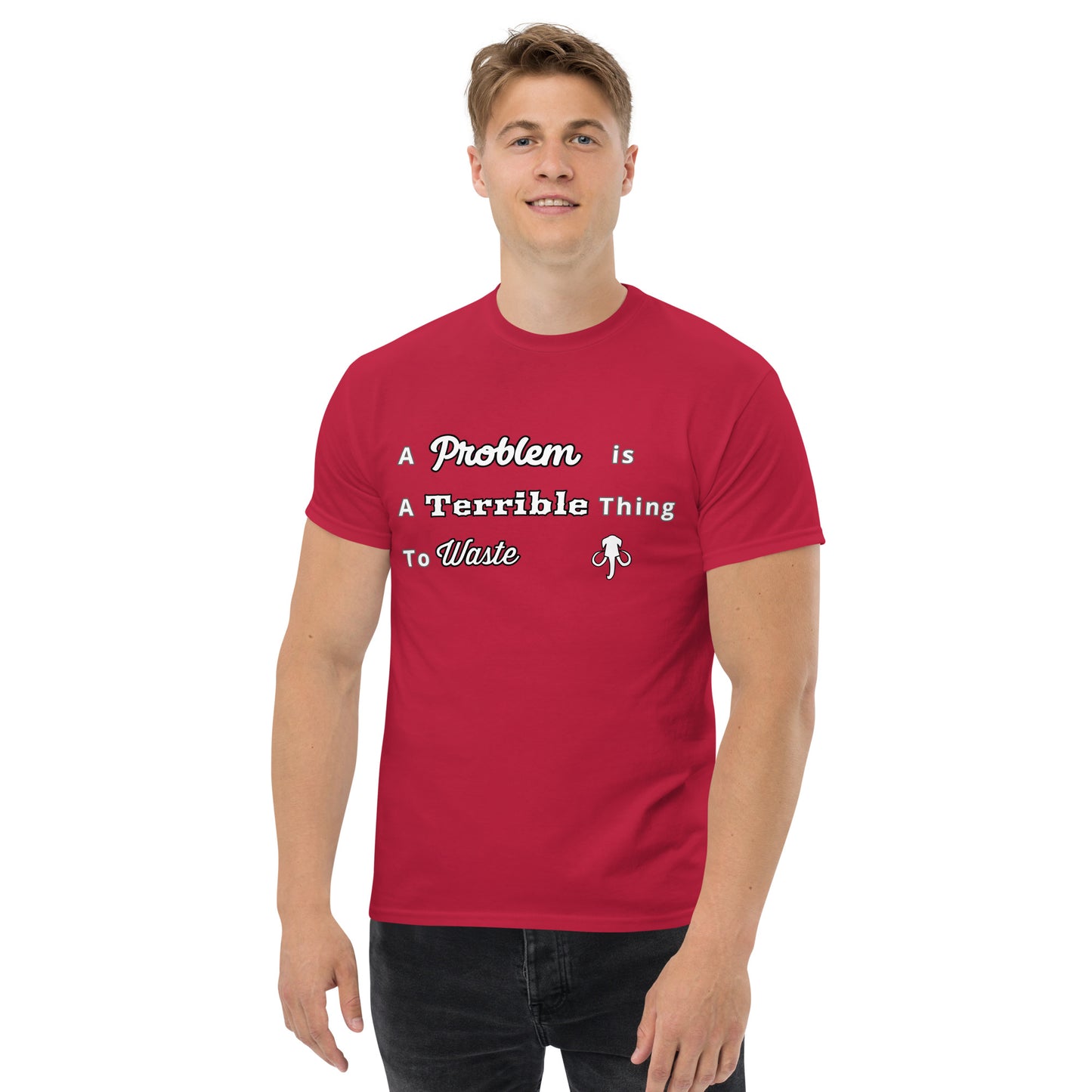 Don't waste your Problems (Men's classic tee)