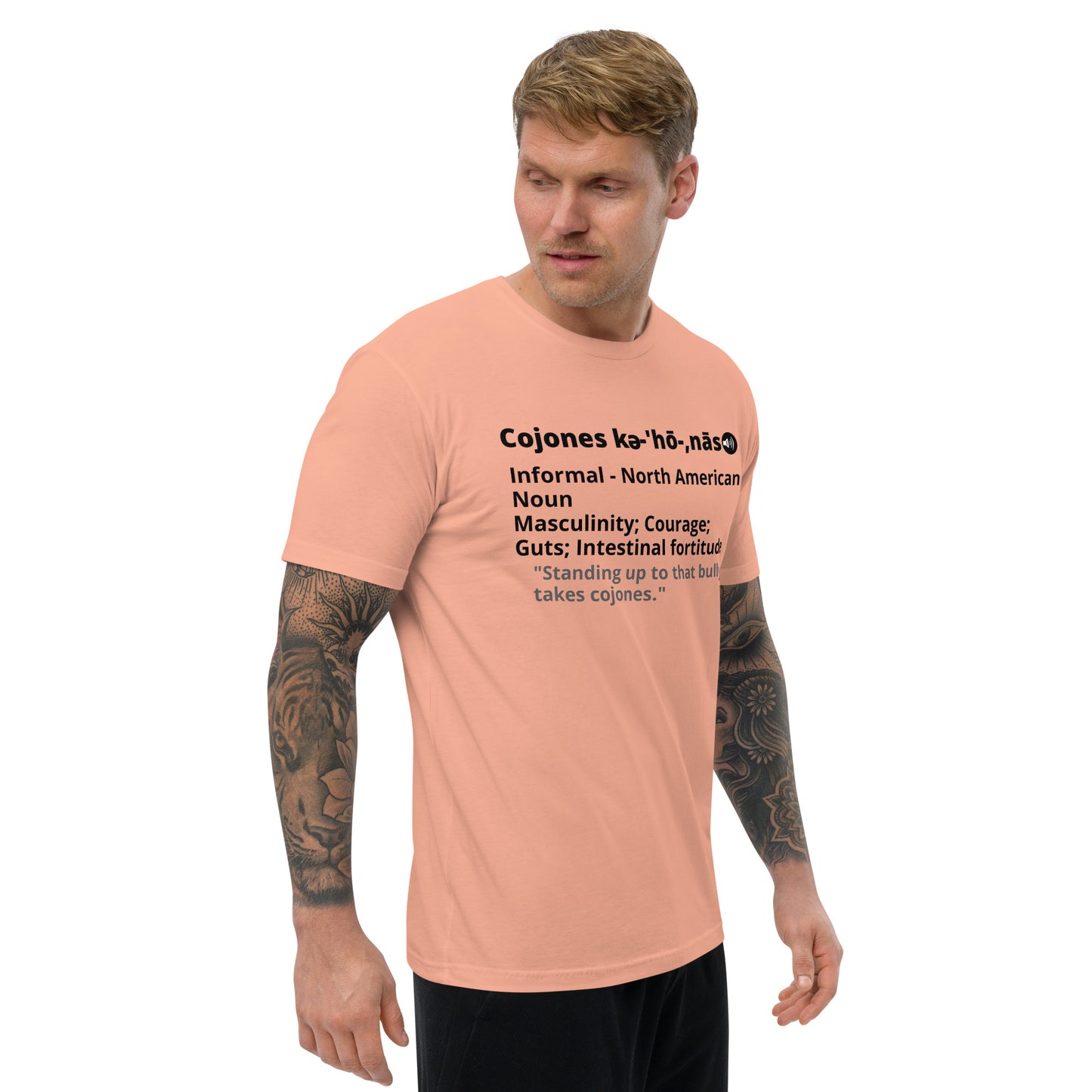 Cojones Definition Short Sleeve T-shirt